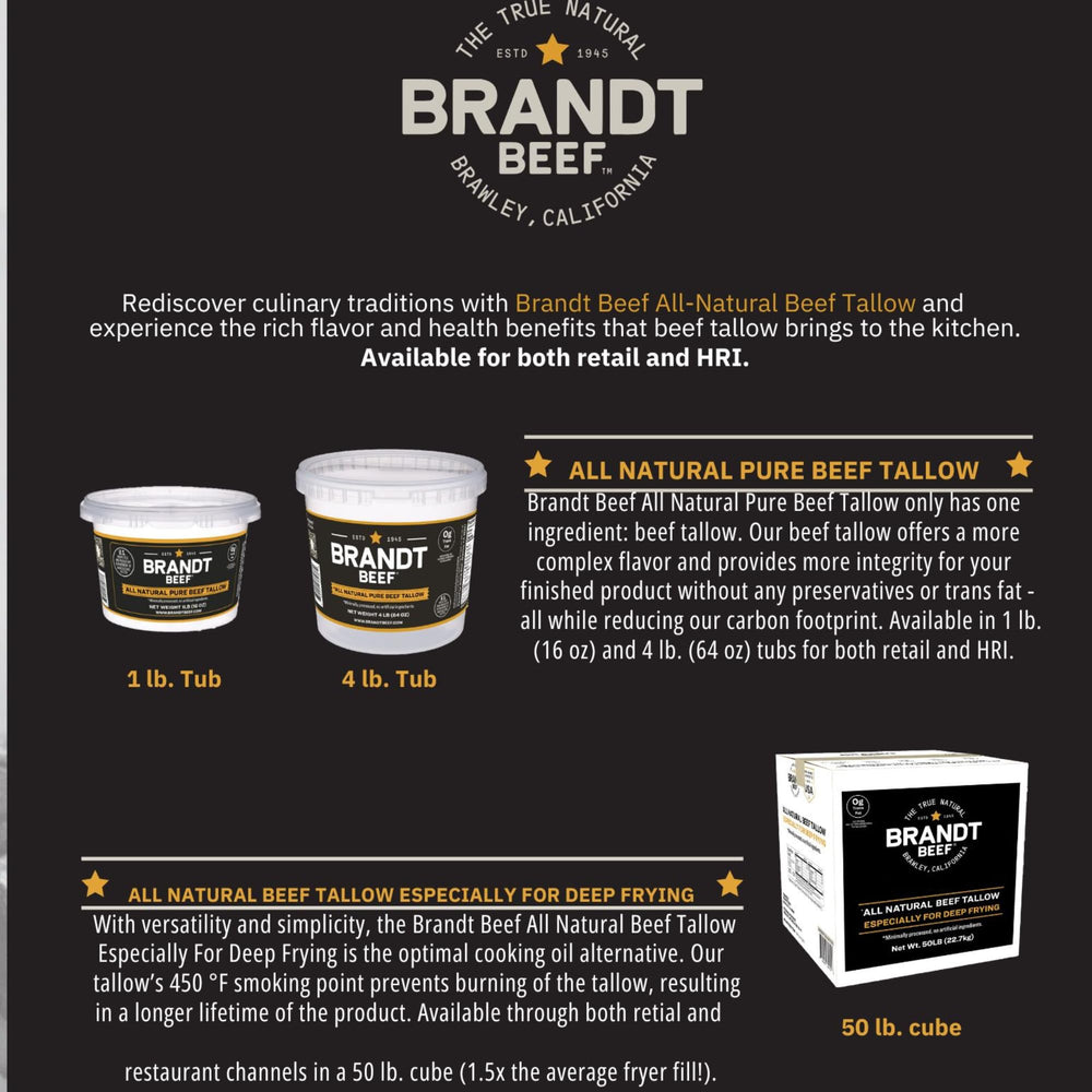 Brandt Beef Tallow sustainability from a California ranch.