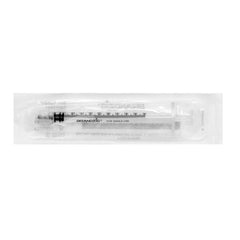 Brandzig 1mL syringe image showing sterile packaging, ready for clinical or lab use.