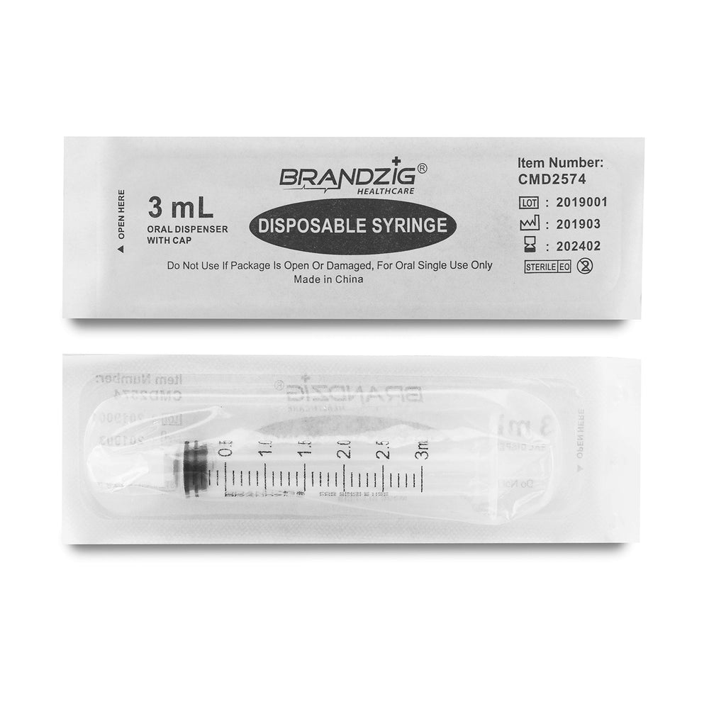 BrandZIG individually-wrapped syringe ensures sterile, single-use dosing