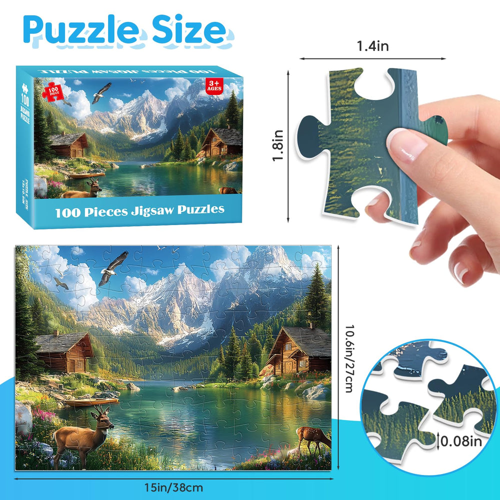BraniacBits autumn leaves puzzle – chunky pieces aid dexterity and focus