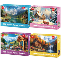 BraniacBits spring scene puzzle – large pieces for easy handling and family time