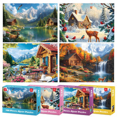 BraniacBits summer scene puzzle – vibrant colors for screen-free play