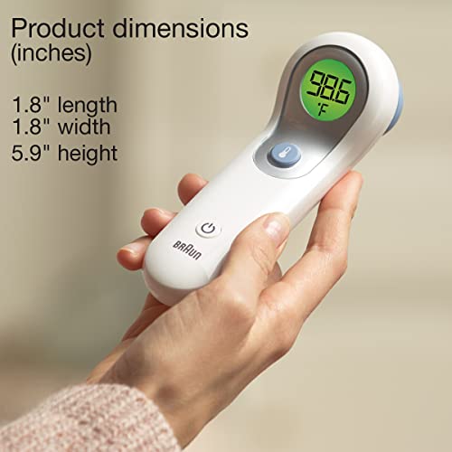 Braun No Touch Forehead Thermometer pediatric-friendly family design