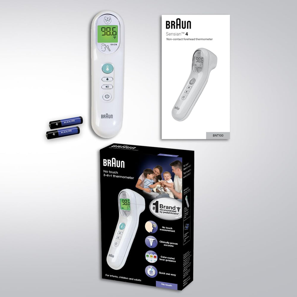 Braun Sensian4 hygienic no-touch design for family health