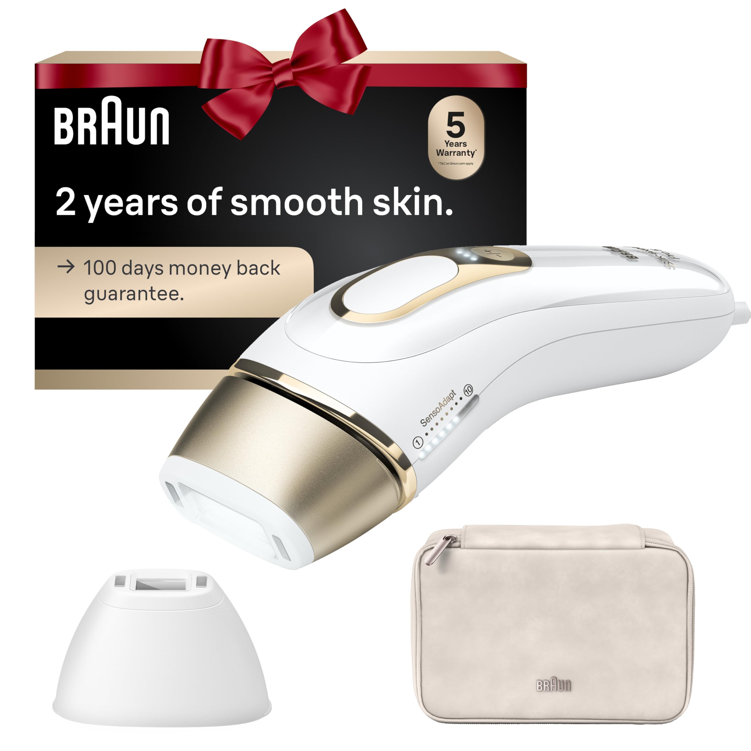 Braun Silk·Expert Pro 5 front view for at-home hair removal