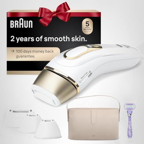 Braun Silk·expert Pro 5 skin-tone sensor adjusting flashes safely.