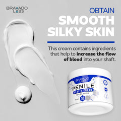 A hand applying a small amount to the intimate area for comfortable daily hydration.