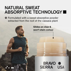 Natural cassava root powder used in Bravo Sierra formula.