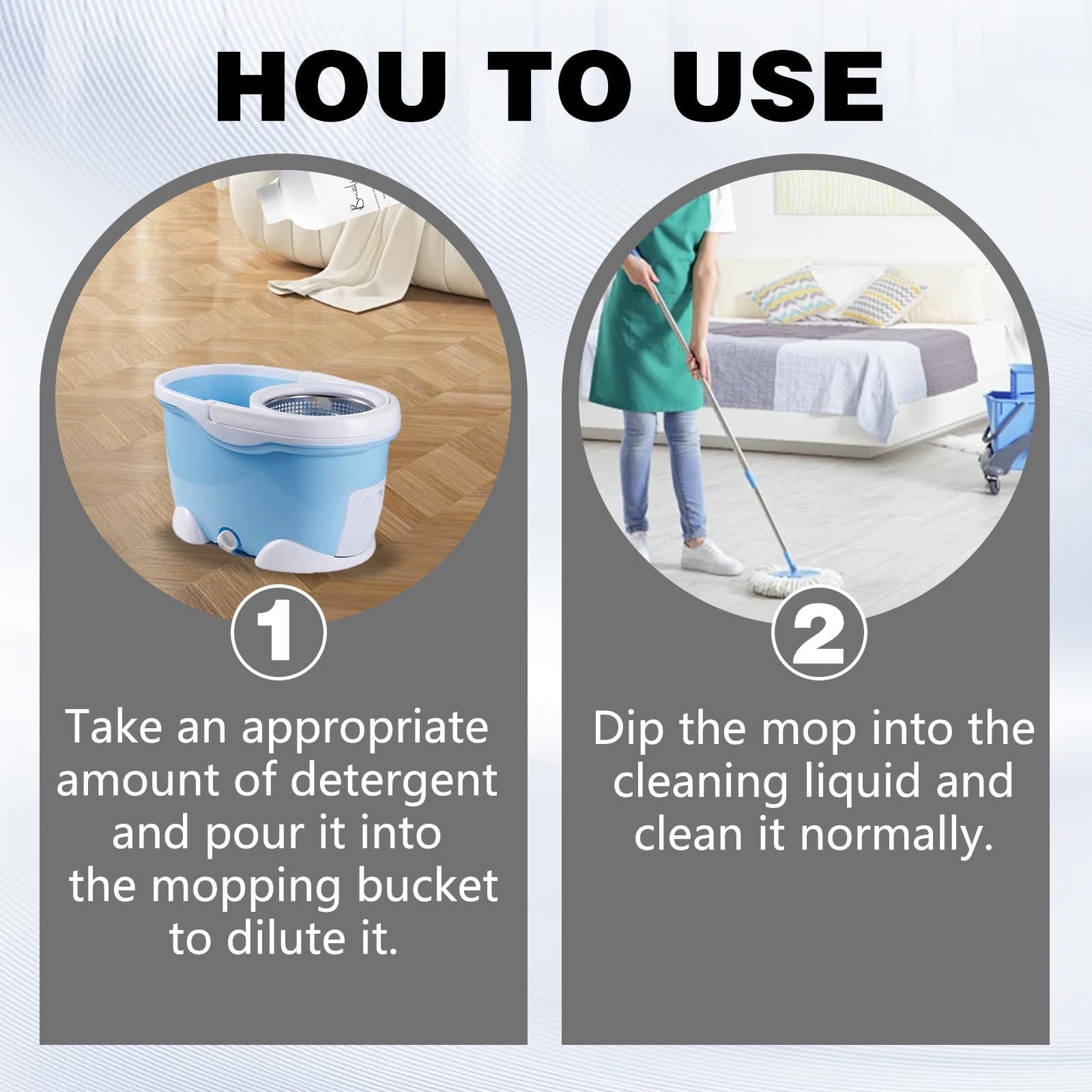 Brazilian Waves Mop Soap kitchen floor use in daily cleaning.