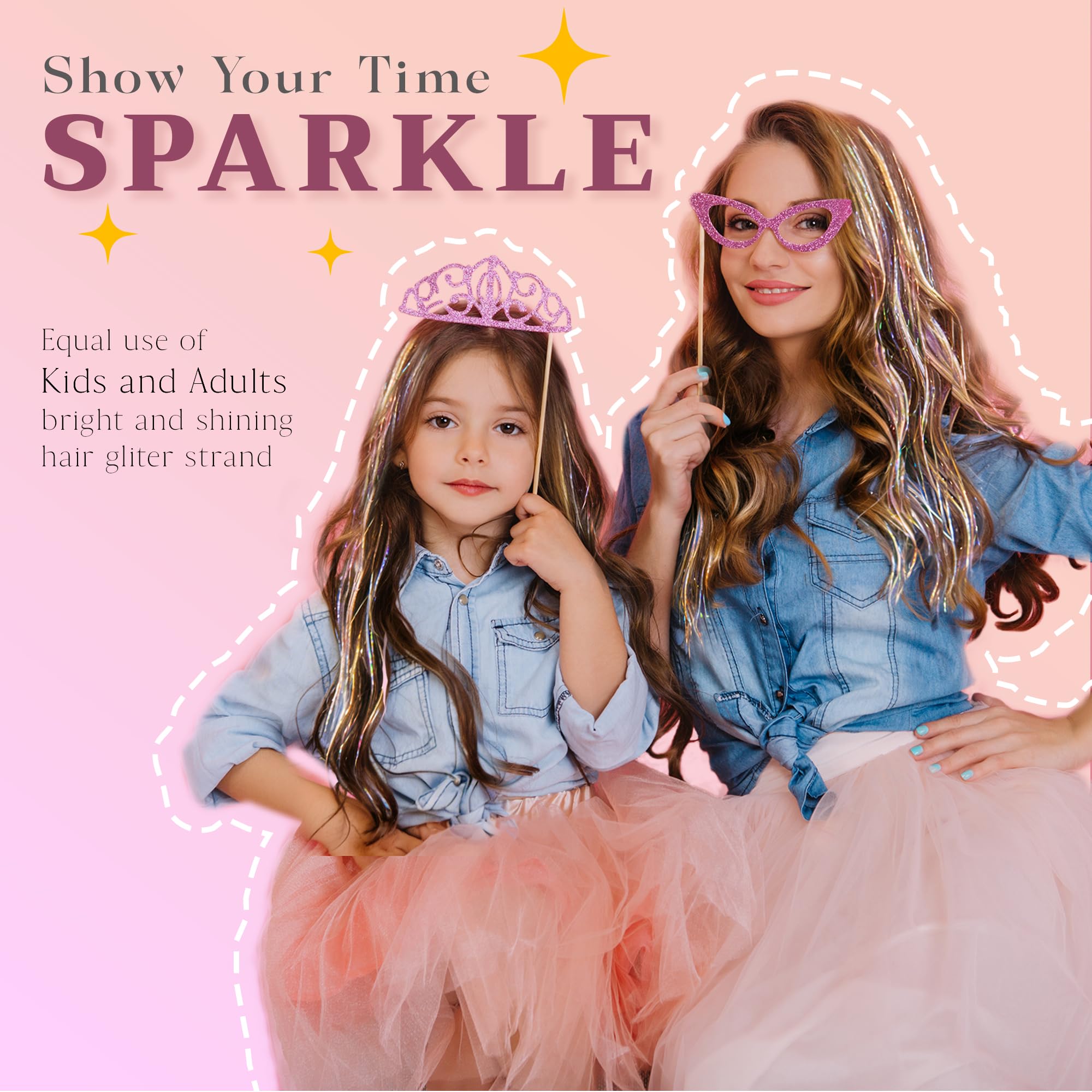 BRDLOCK Hair Tinsel tools included help you install quickly and confidently.