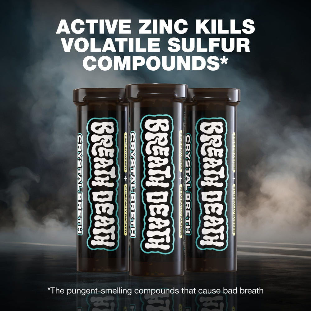 Breath Death organic peppermint oil offers natural flavor and aroma