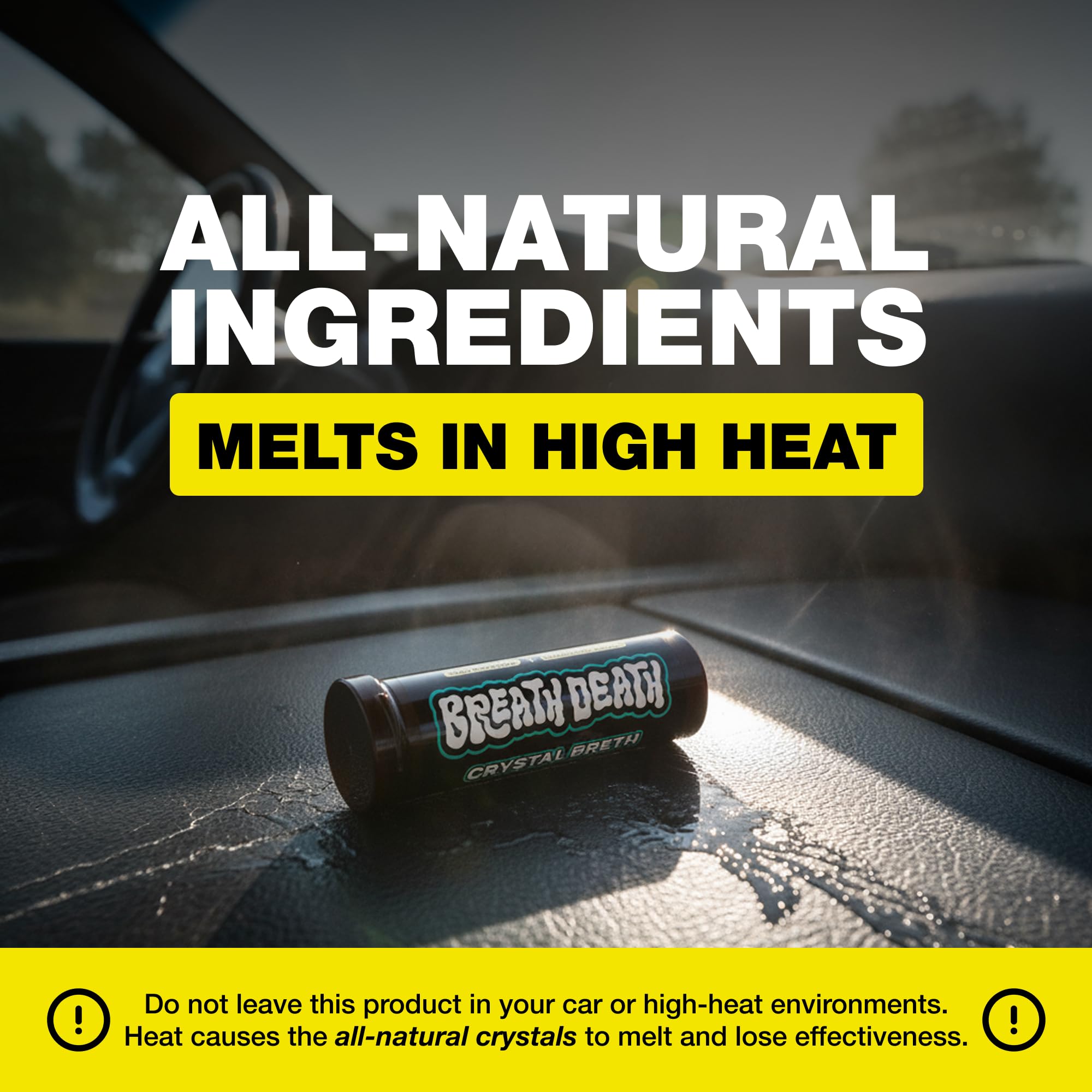 Breath Death tube-pack on-the-go convenience for discreet fresh breath