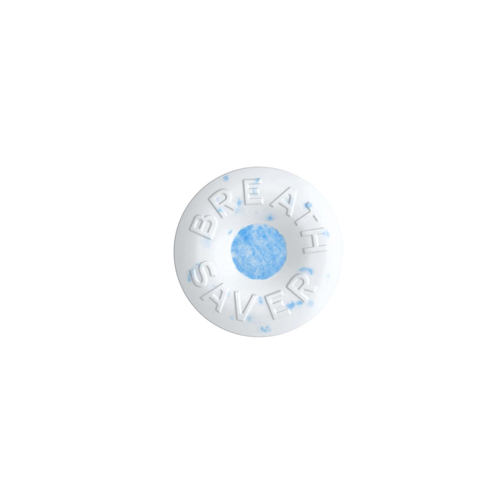 Breath Savers peppermint rolls on a candy dish spark conversation at events.