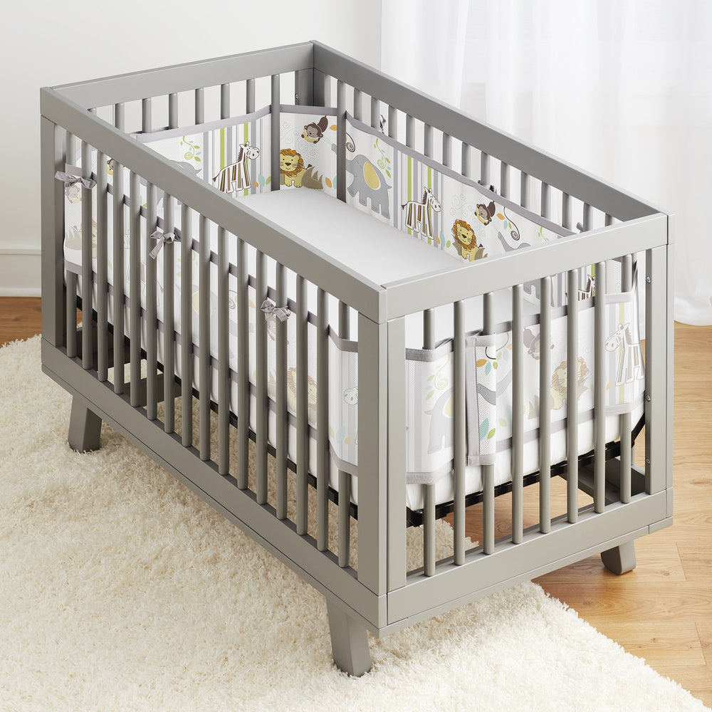 Close-up of 3mm mesh from BreathableBaby highlighting airflow.
