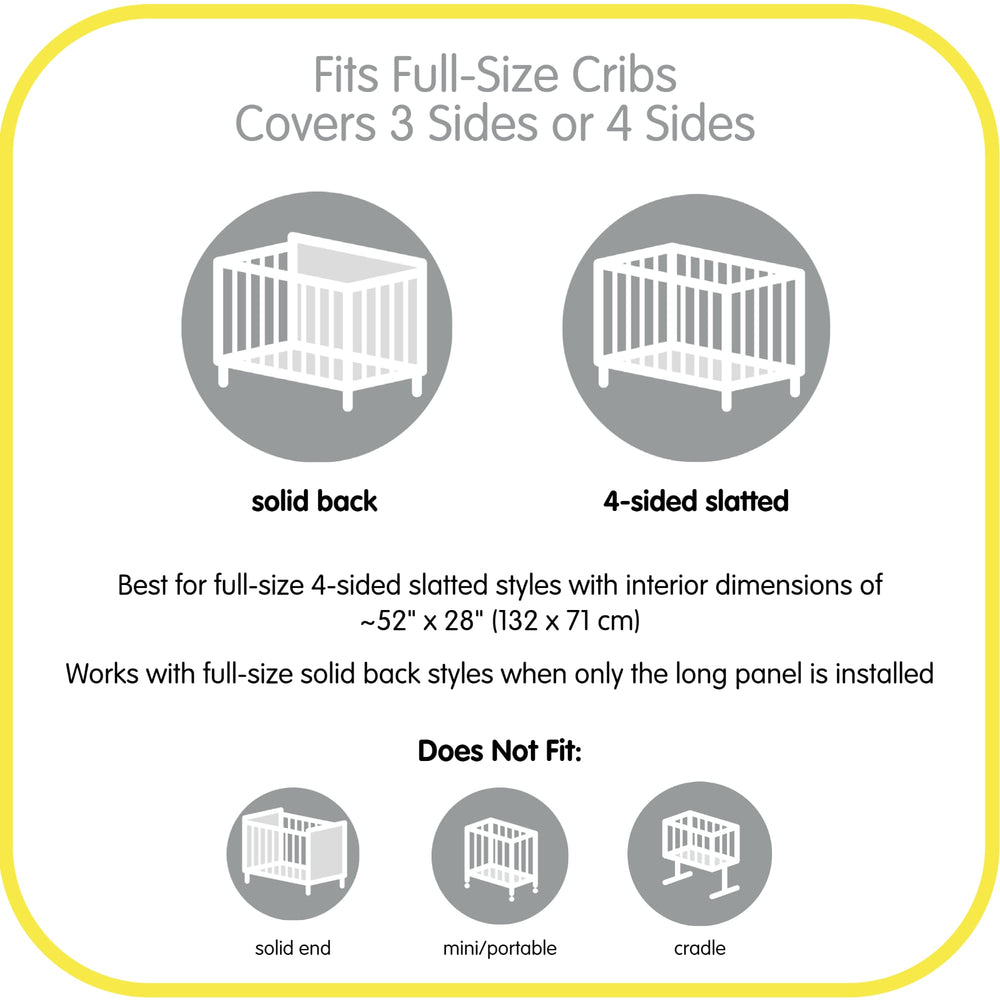 Hook-and-loop fasteners shown for easy BreathableBaby installation.