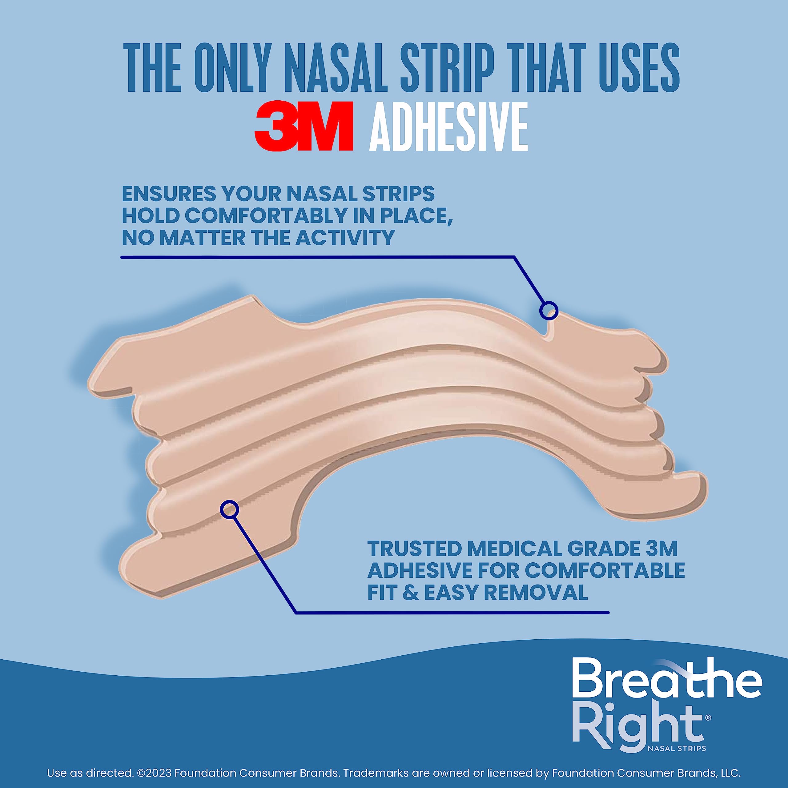 Breathe Right Extra Strength nasal strip during workout promotes better airflow.