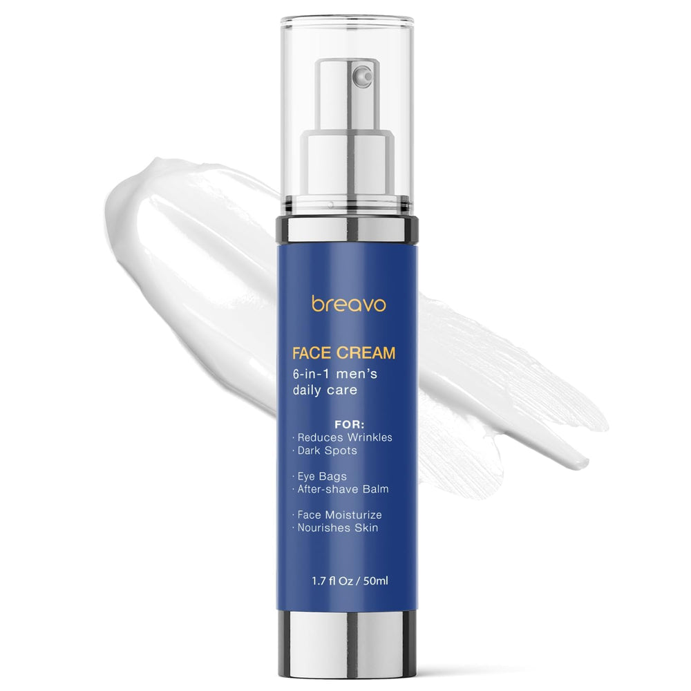 Breavo 6 in 1 Face Cream eye bags targets puffiness for a refreshed look