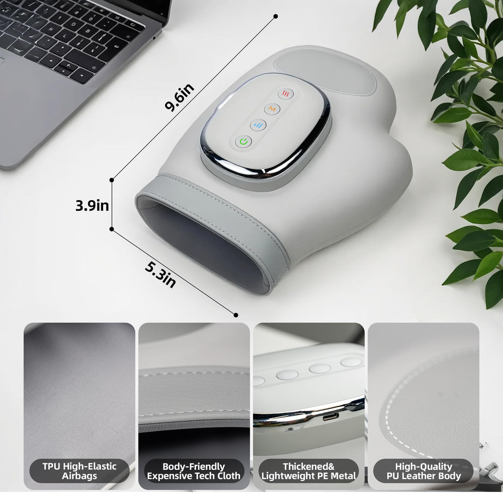Brenzo portable cordless massager for home, office, or travel.