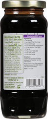 Brer Rabbit unsulphured blackstrap molasses label closeup showing bold, dark syrup
