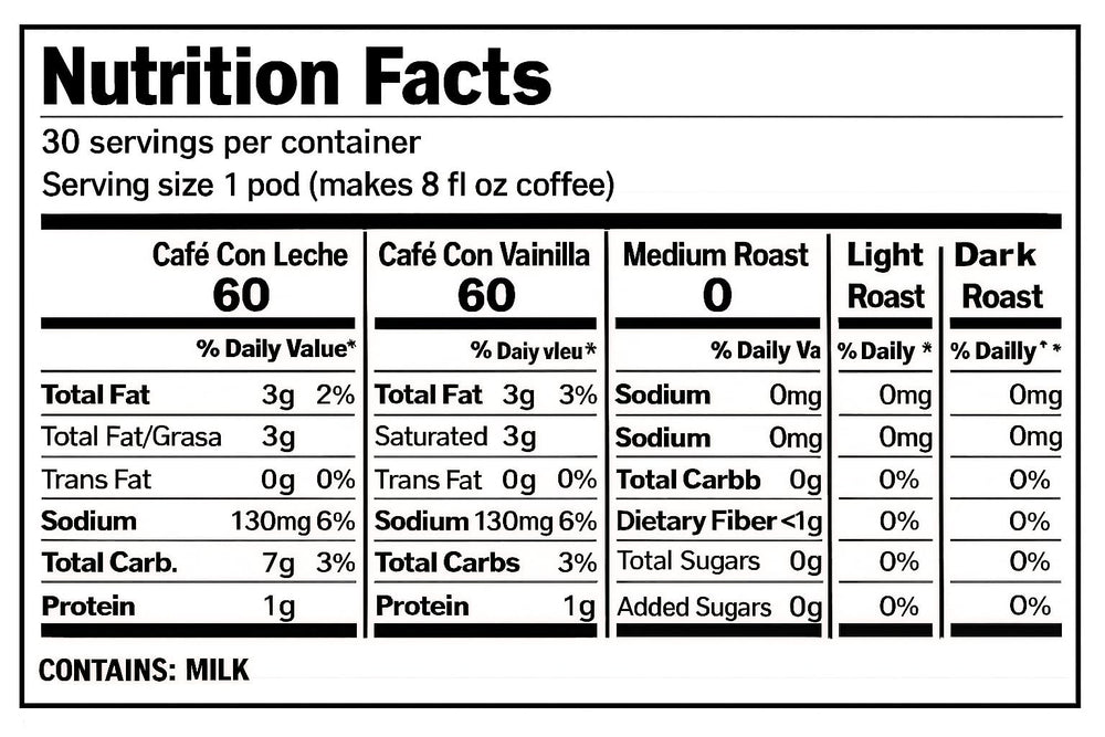 BREWANA K-Cups Dark pod offers robust flavor for black coffee or with milk