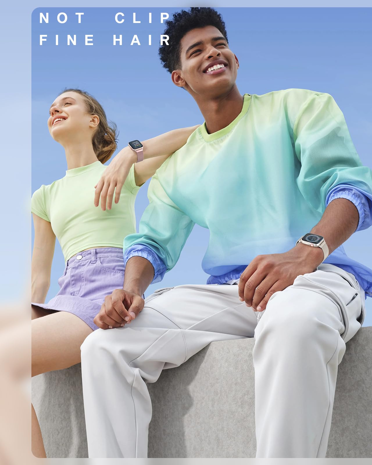 BRG Apple Watch band shown in multiple colors for versatile styling.