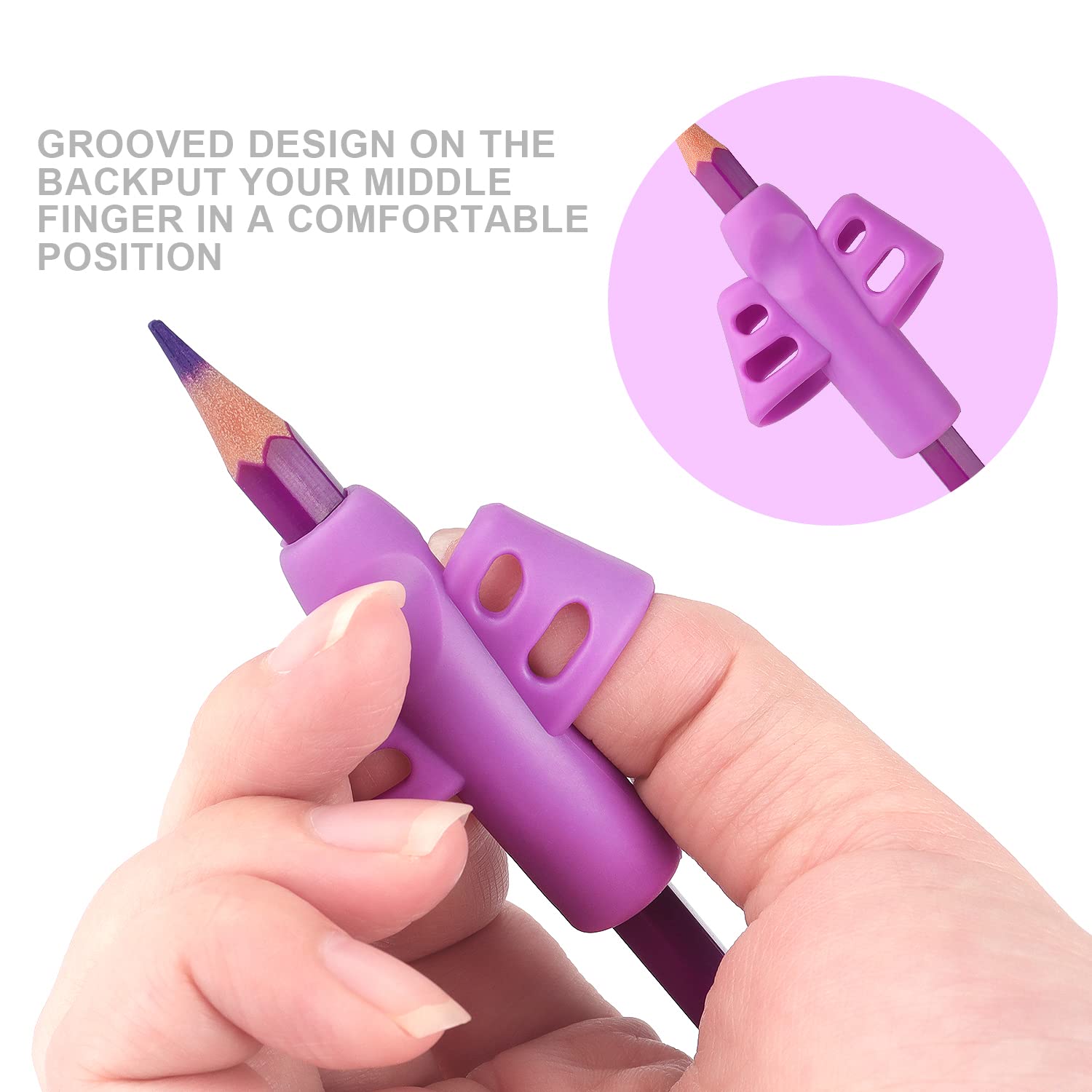 Bribobo 6-pack Pencil Grips makes a thoughtful gift for kids.
