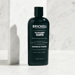 Brickell Men's Relieving Dandruff Shampoo ingredients include aloe and jojoba.