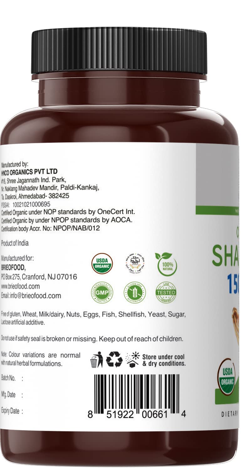 Shatavari tablet close-up showing 750 mg per tablet