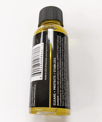 Briggs & Stratton fuel treatment and oil kit in-use, highlighting dual-pack convenience.