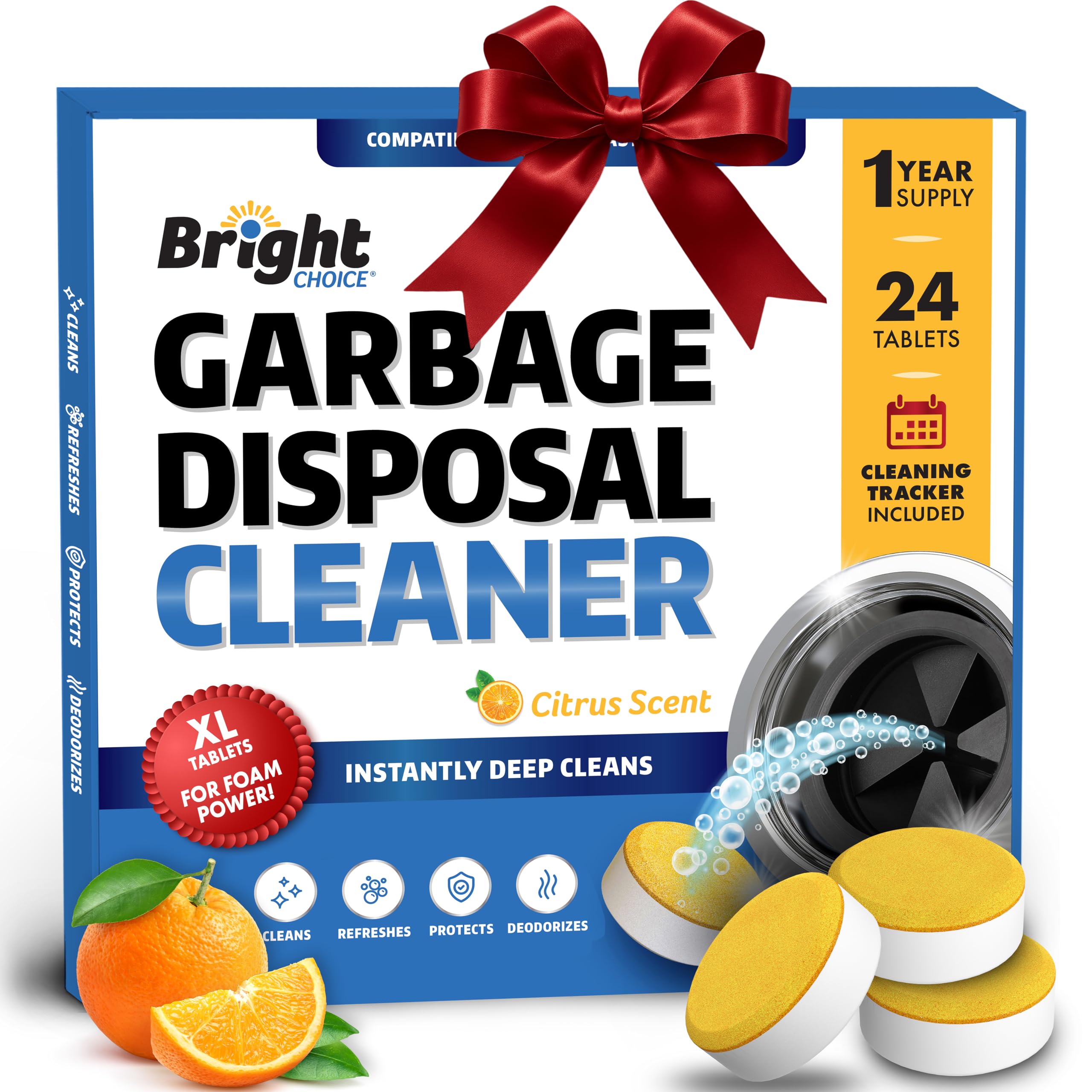 Bright Choice monthly maintenance helps keep your sink clean and odor-free.