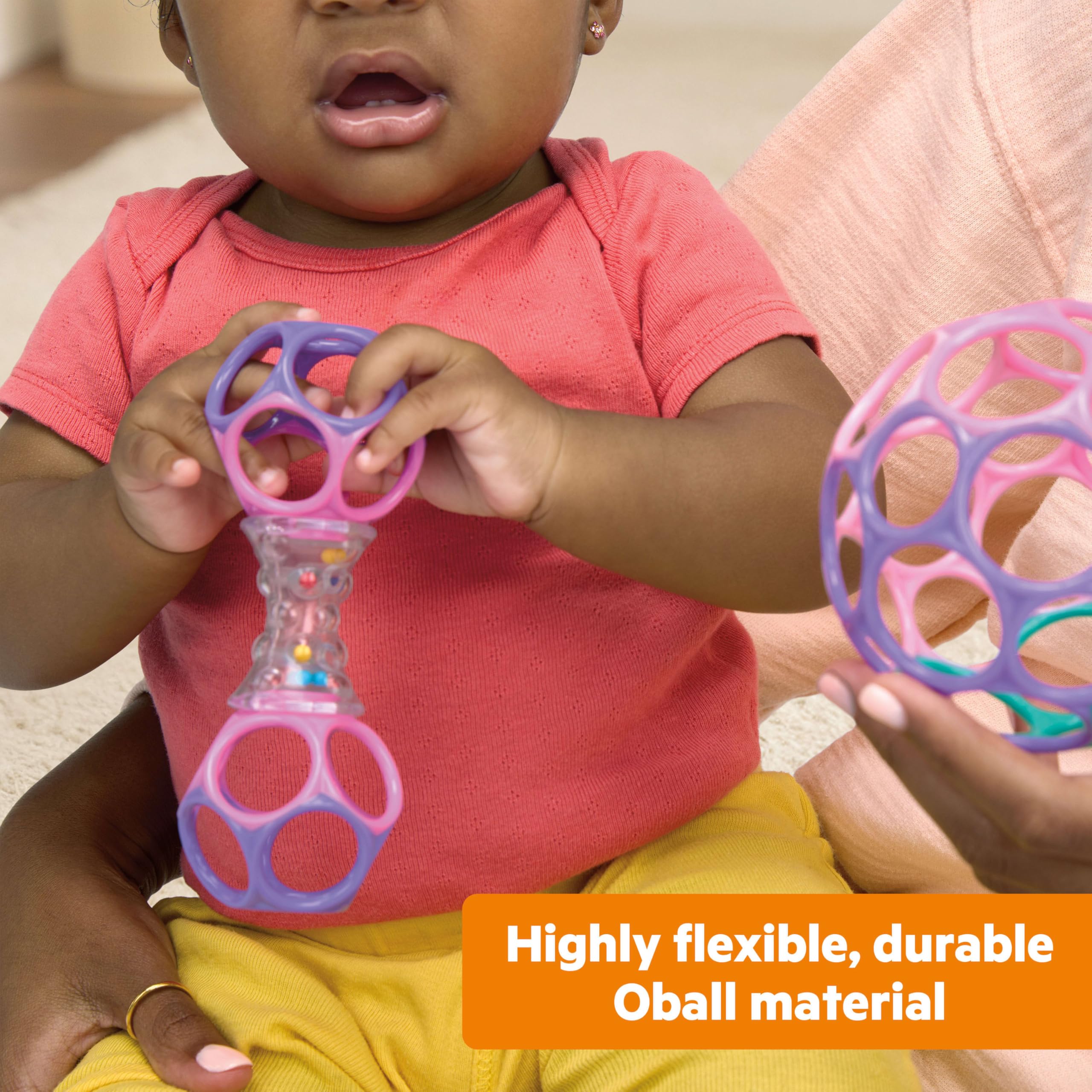 Bright Starts Delightful Duo grows with baby from newborn onward.