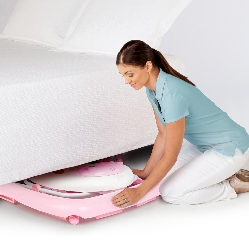 Bright Starts JuneBerry Walk-A-Bout floor play mode with toy station removed