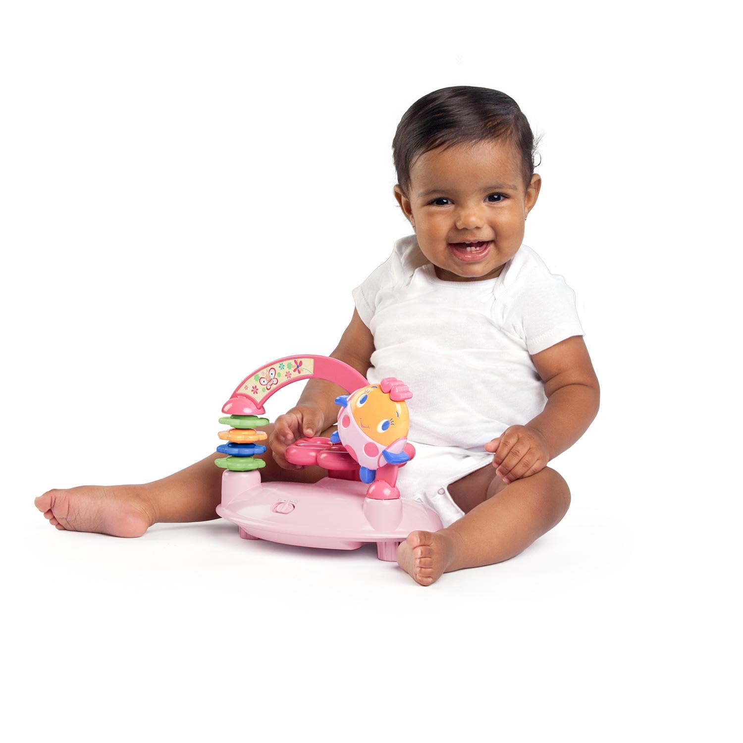 Bright Starts JuneBerry Walk-A-Bout removable toy station for floor exploration