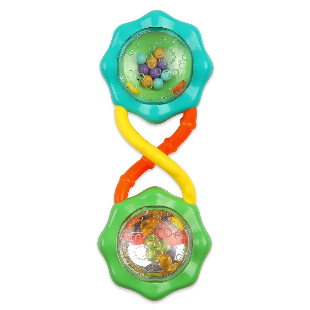 Bright Starts Little Shakers All Oball rattles suitable for newborns and up.
