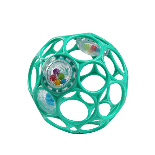 Bright Starts Little Shakers On-The-Go rattles ideal for diaper bag adventures.