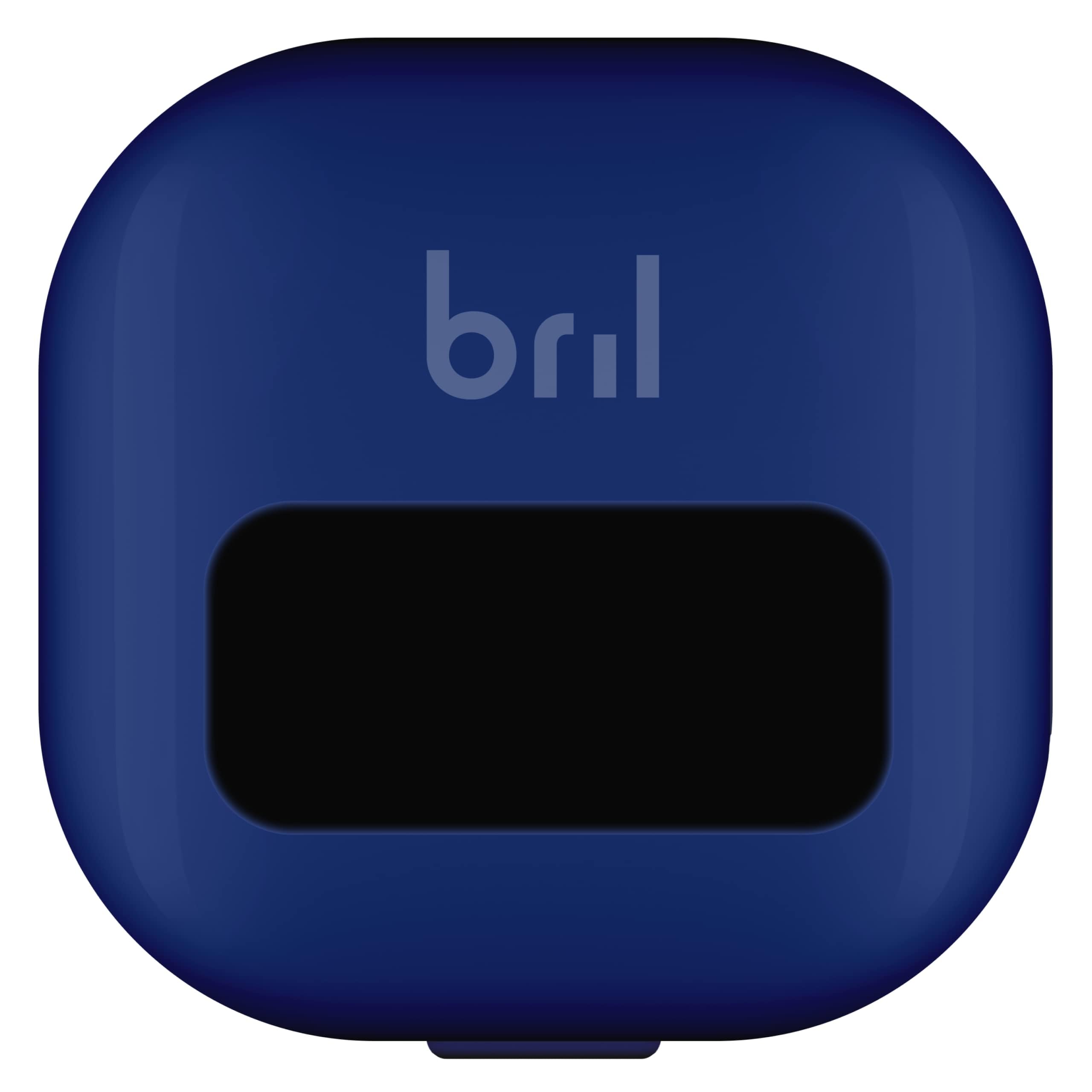 Bril UV-C Toothbrush Sanitizer durable construction supports daily use at home or away.