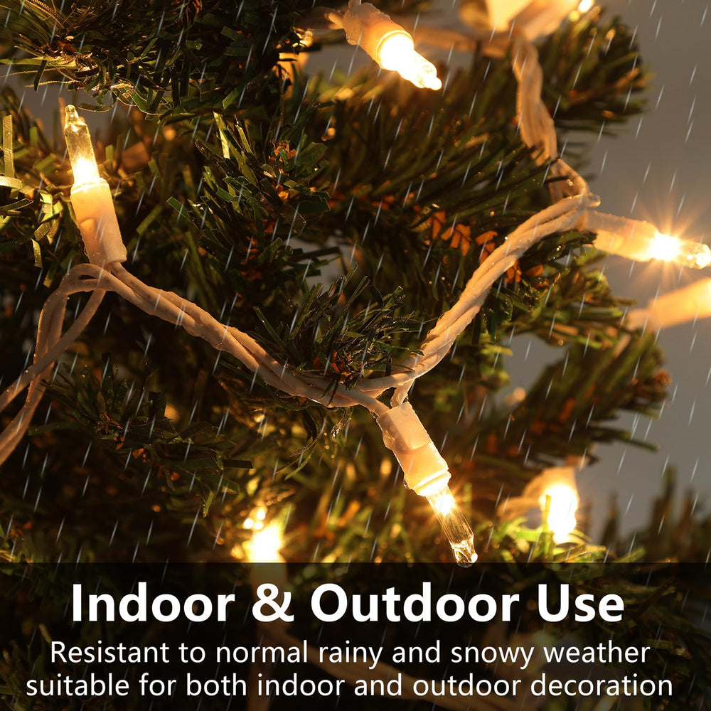 Brillarlights indoor-outdoor warm white lights for versatile displays