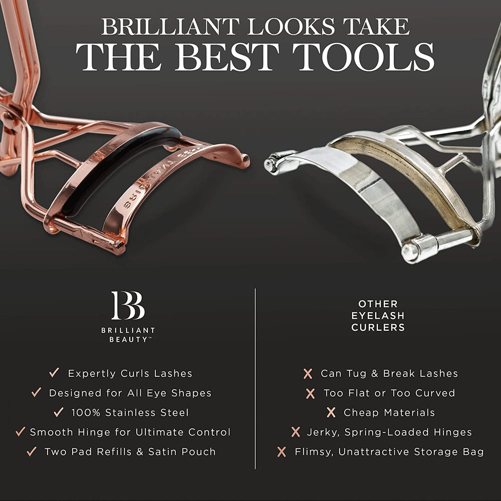 Brilliant Beauty stainless steel frame offers durable, salon-like results at home.