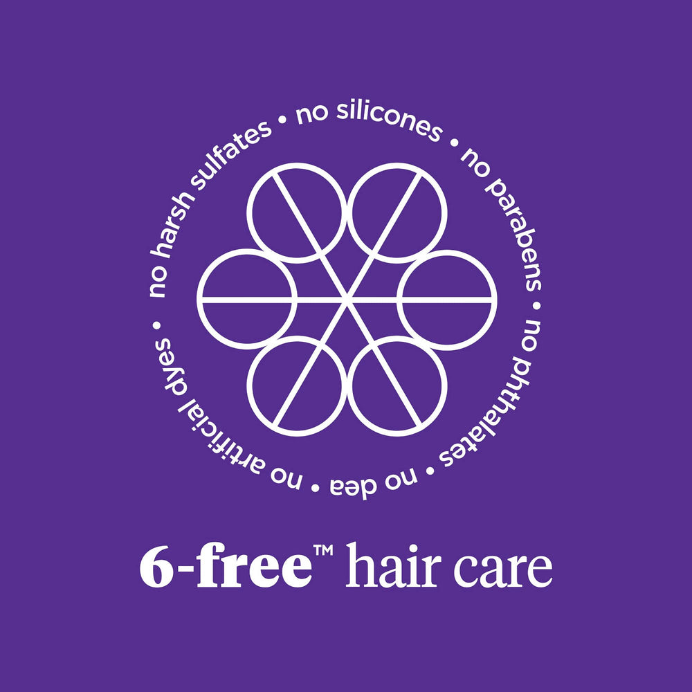 Briogeo Curl Charisma on-color-treated hair demonstrates color-safe protection.