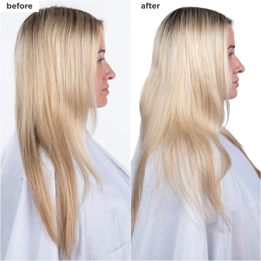 Briogeo Destined for Density serum-dispense close-up demonstrates precise daily pour