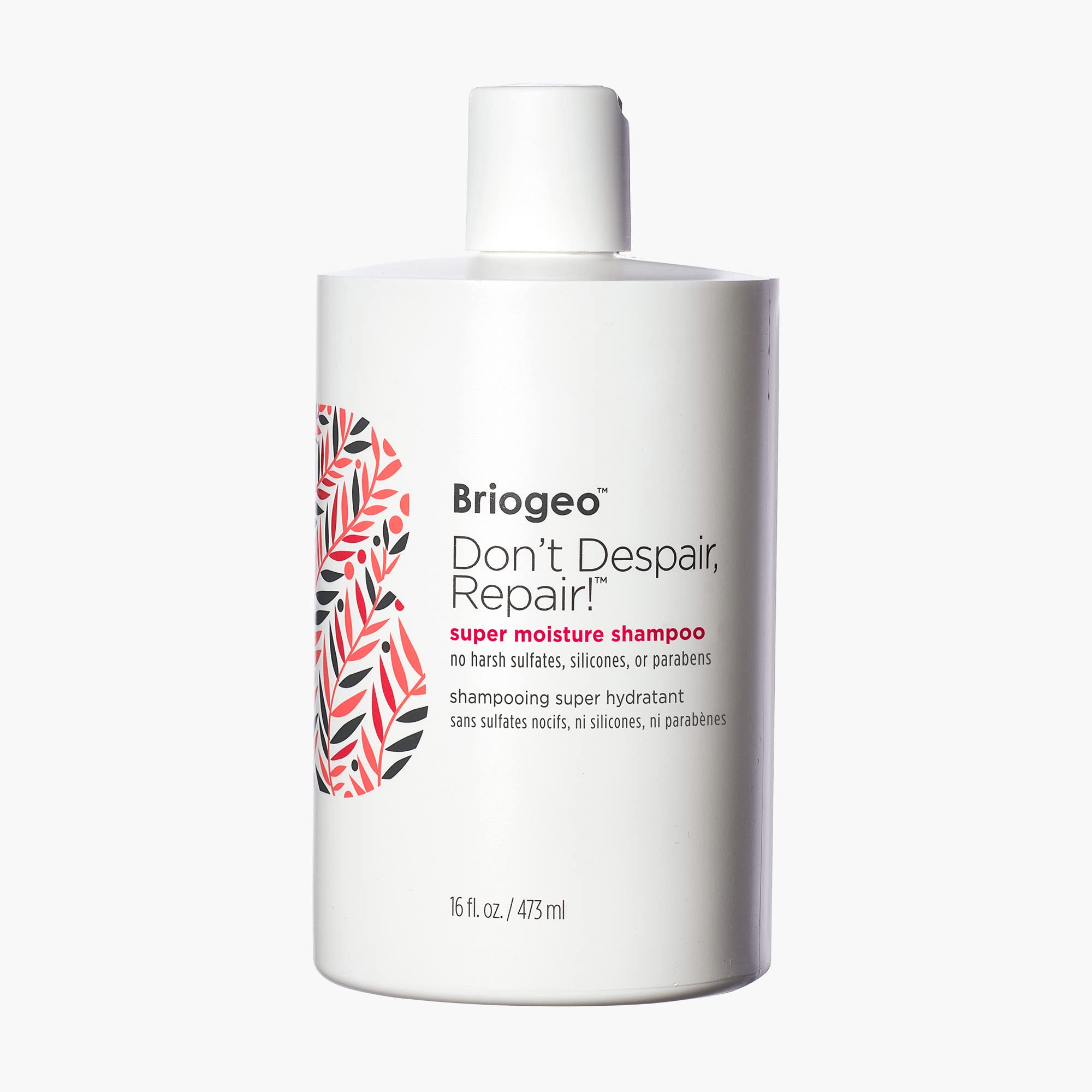 Briogeo Don't Despair, Repair! bottle front view for deep moisture.
