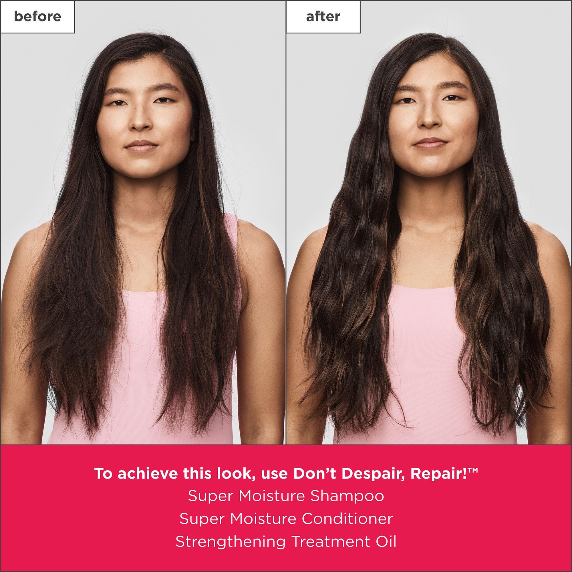 Briogeo Don't Despair, Repair! pump close-up for easy daily use.