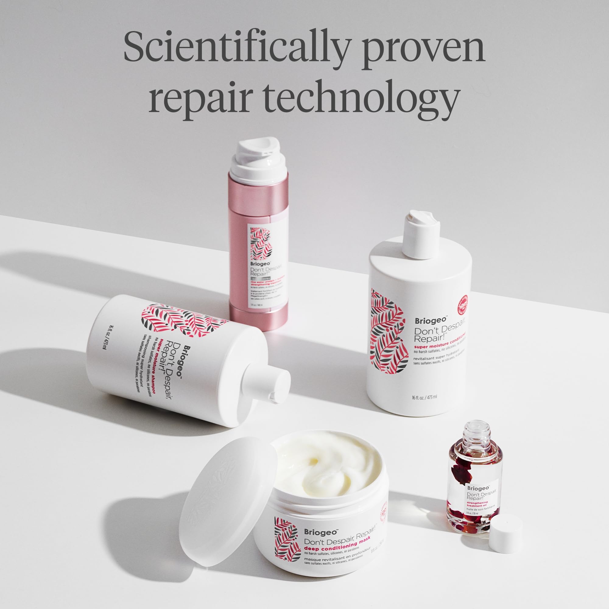 Briogeo Don't Despair, Repair! Argan oil swirl emphasizes nourishing oils