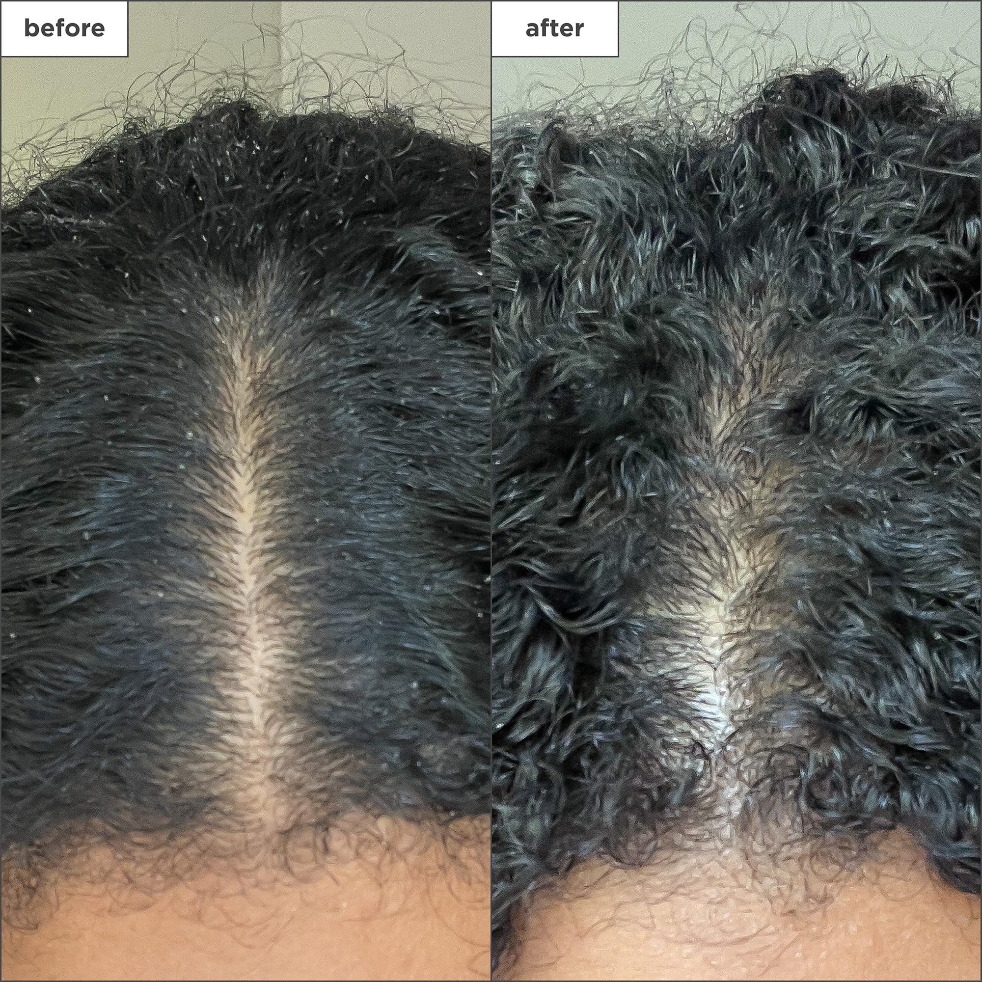 Briogeo Scalp Revival mint swirl indicating cooling, refreshing scalp sensation
