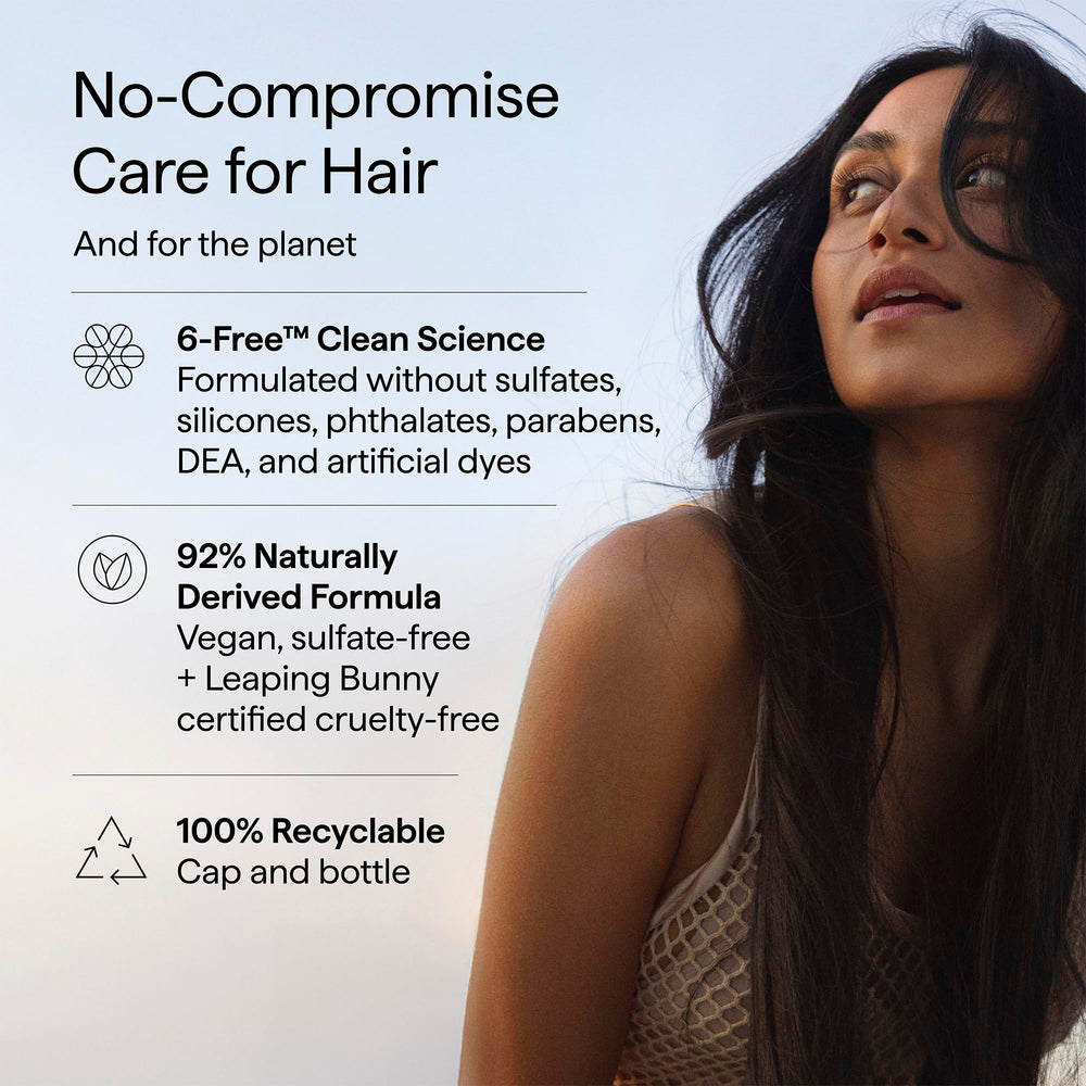 Briogeo Scalp Revival salicylic acid badge indicating exfoliation