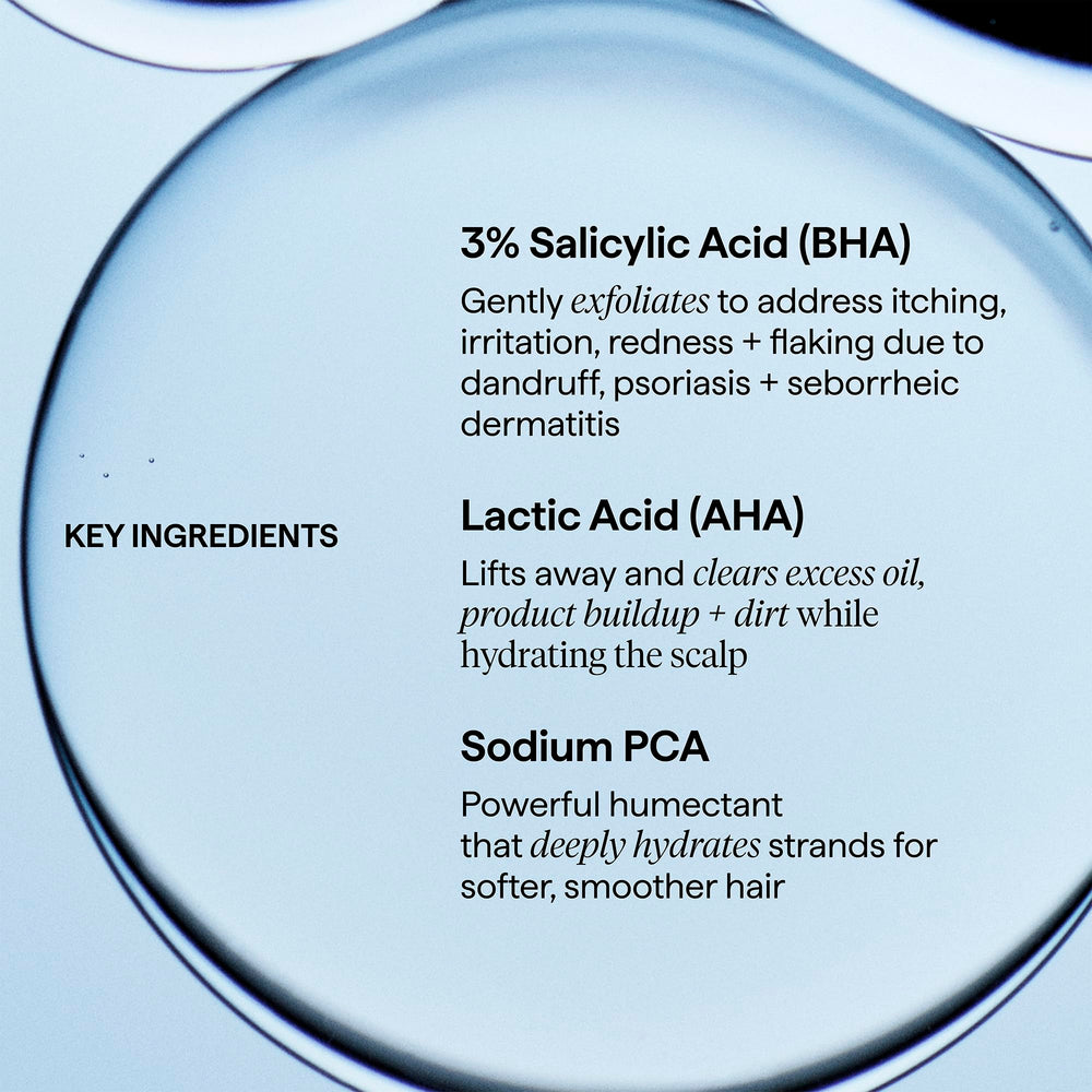 Briogeo Scalp Revival scalp closeup illustrating relief