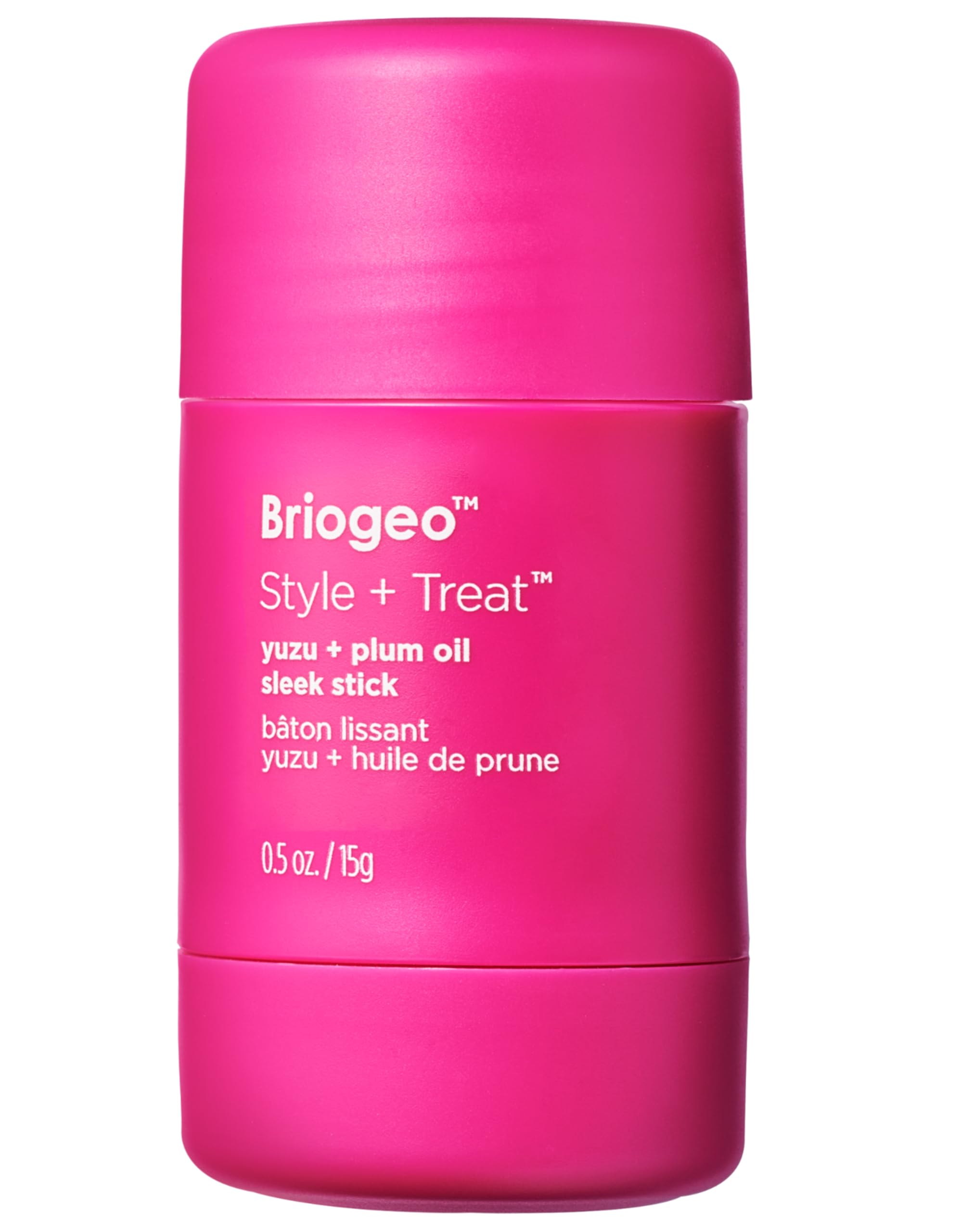 Briogeo Style + Treat Sleek Stick tames flyaways with a smooth glide