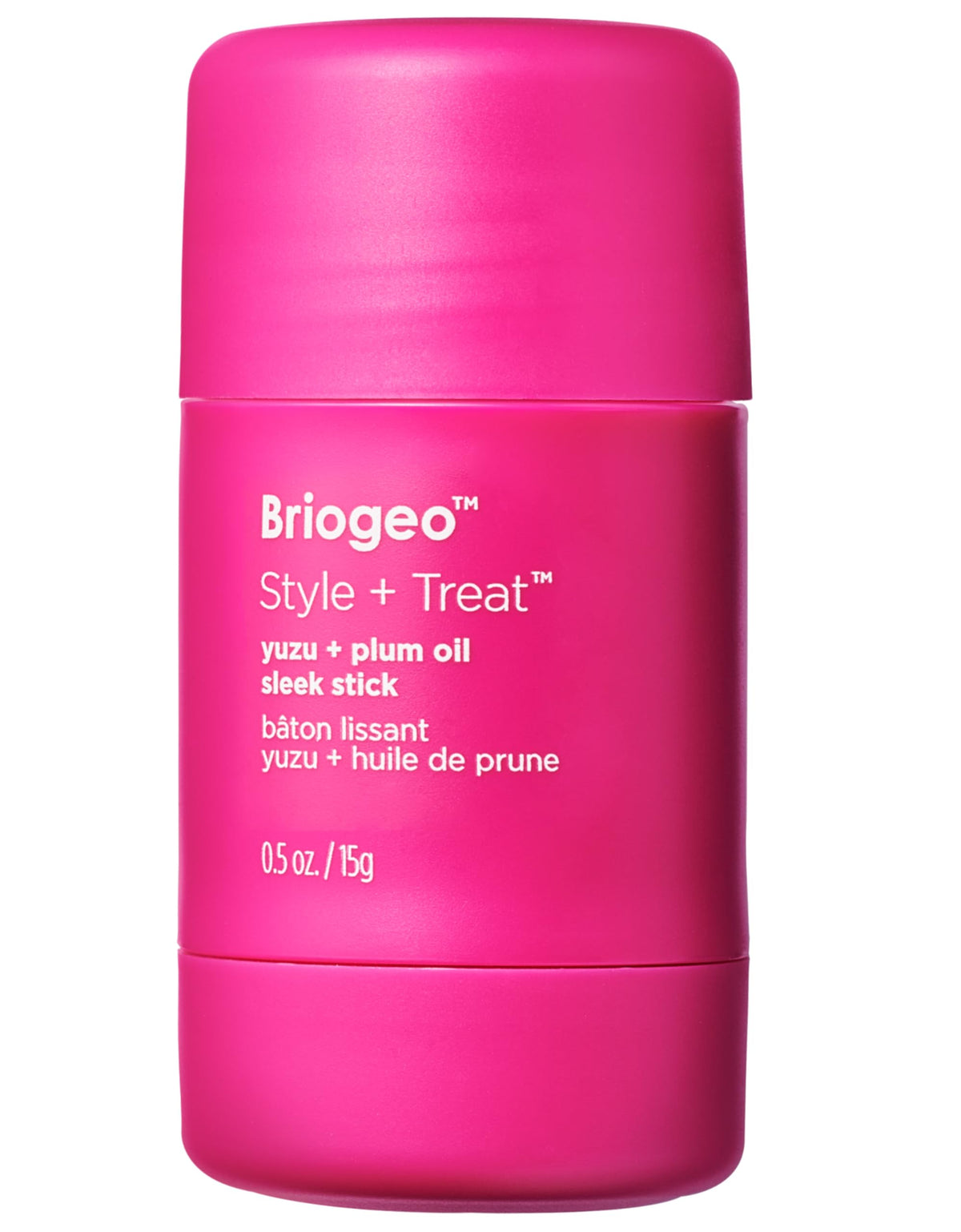 Briogeo Style + Treat Sleek Stick tames flyaways with a smooth glide