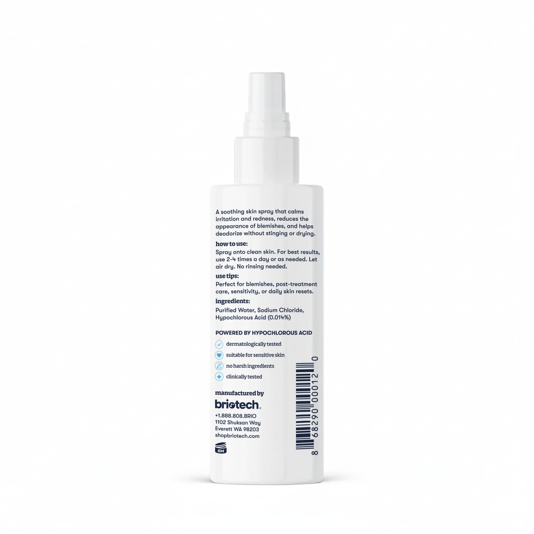 Foot and scalp application image suggests soothing relief.
