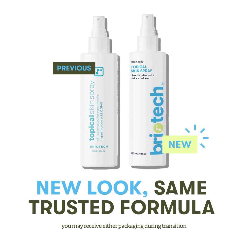 BRIOTECH full-body spray application visual from head to toe